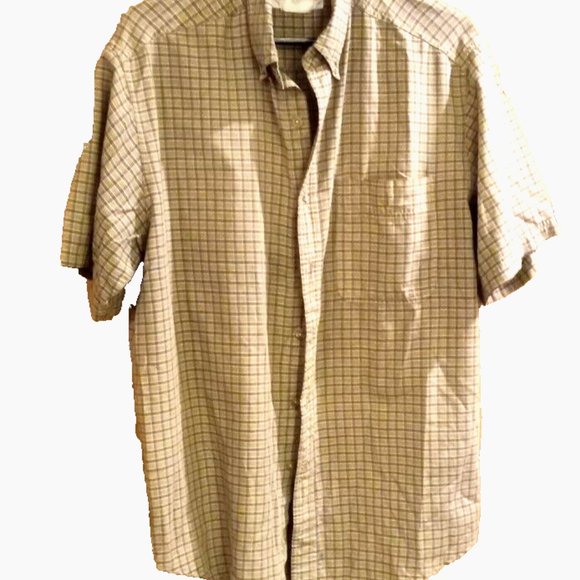 vintage wrangler rugged wear shirt mens large outdoor ranch wear L - Picture 1 of 2